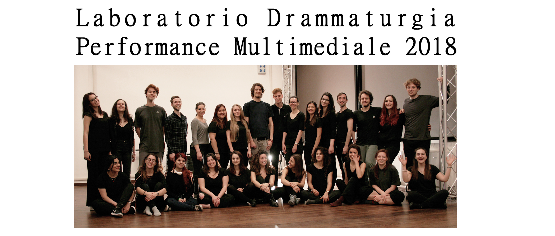 Officine Sintetiche 2018 – OpenLab Drammaturgia e Performance Multimediale (DAMS Torino)
